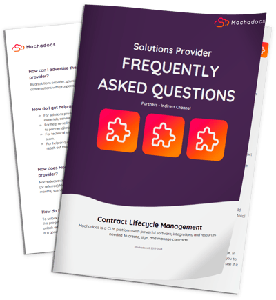 Solutions Provider FREQUENTLY ASKED QUESTIONS